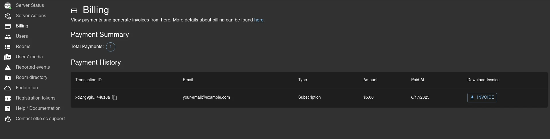 /mt77/synapse-admin/raw/commit/fc85f447b6e8c3f8b1e66caa1b538ff21036e43c/screenshots/etke.cc/billing/page.webp